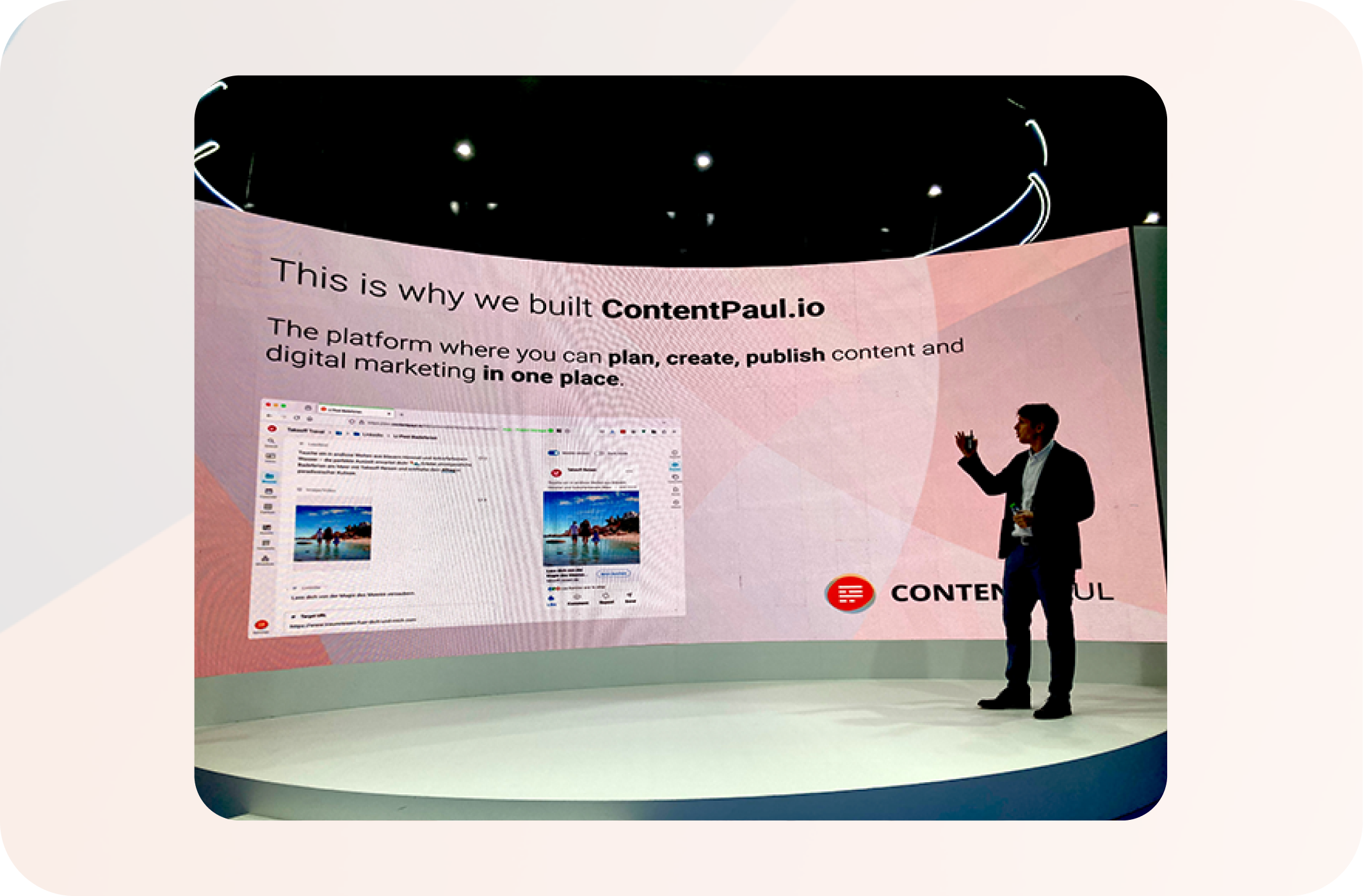 Premiere von ContentPaul auf der FOMEX'24 in Riyadh