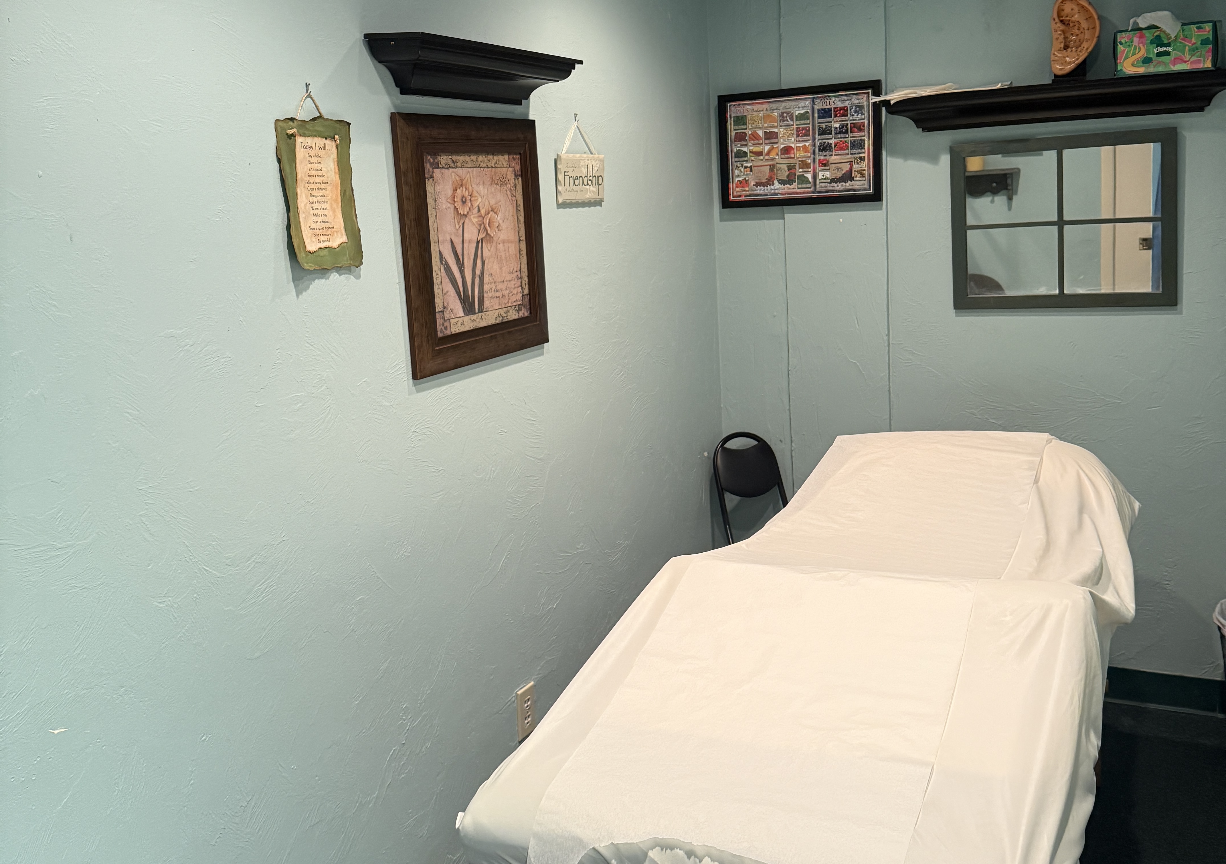 Acupuncture treatment room Plantation FL