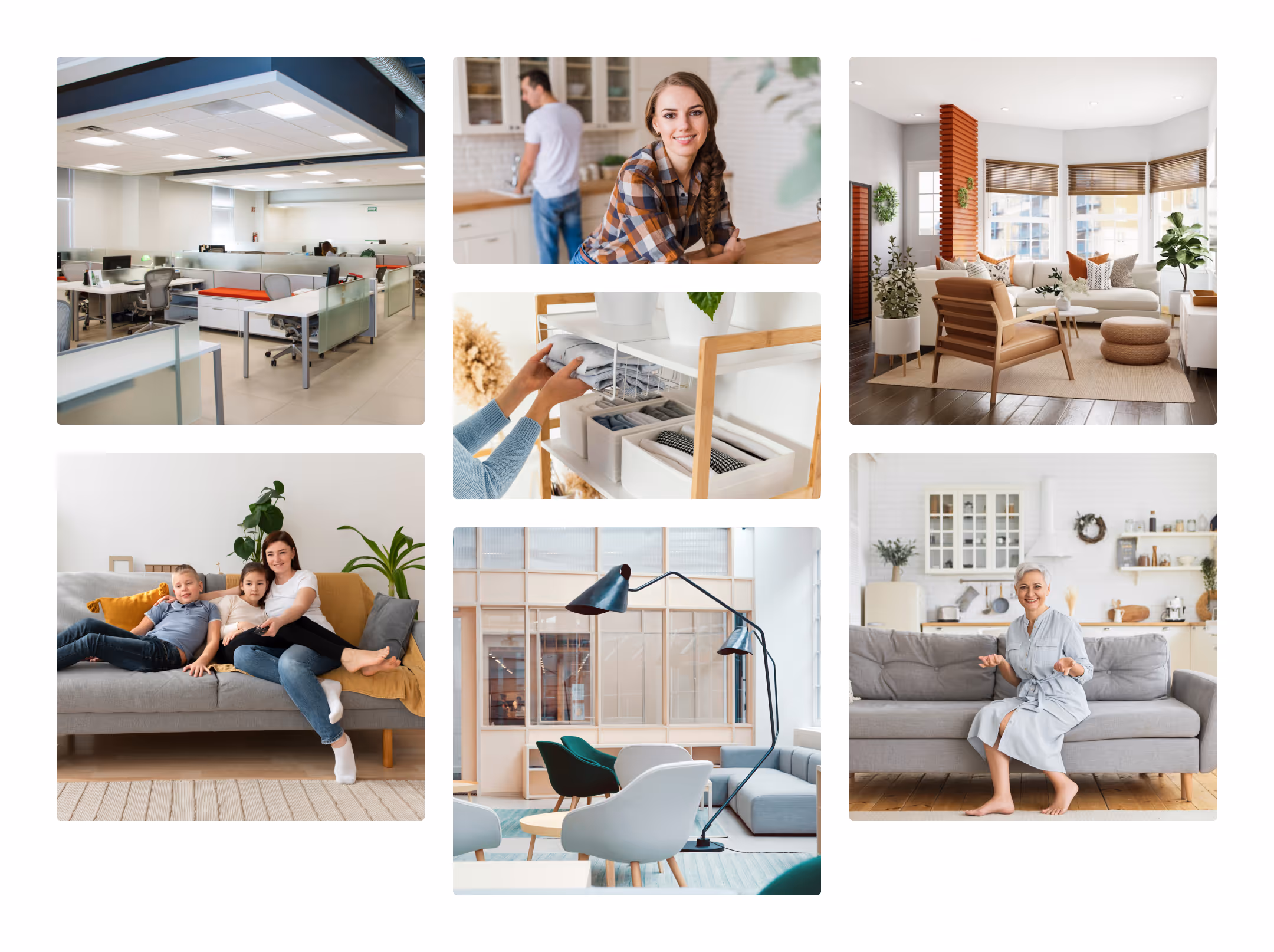 Example of Gallery section layout
