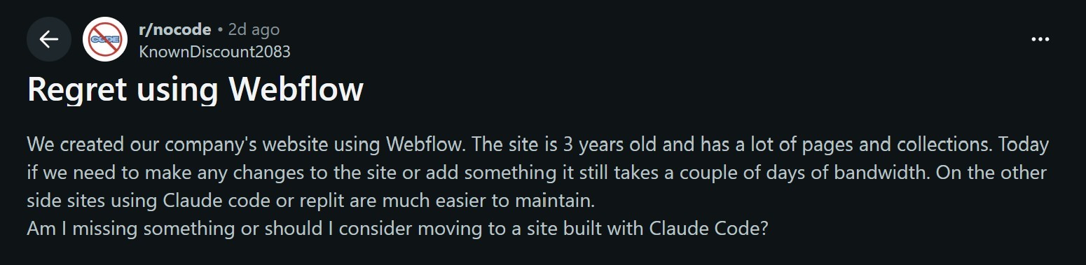 reddit thread screenshot