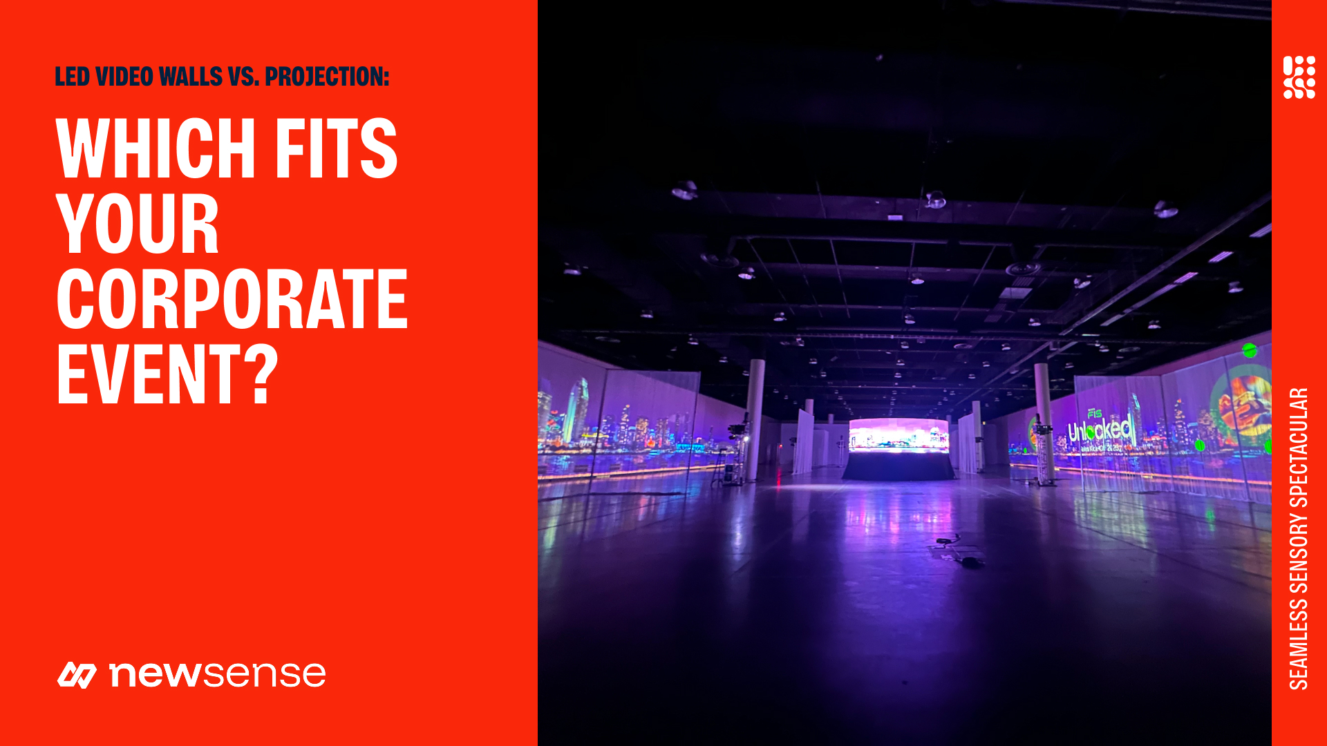 Choose event displays around the message, room and audience. This guide explains when LED or projection fits, and what to compare before approving p