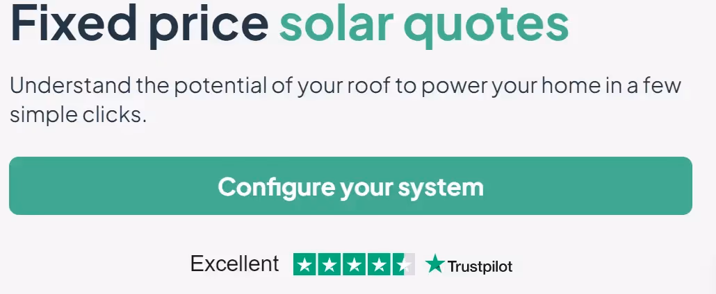 Image demonstrating where to get a quote for solar panels
