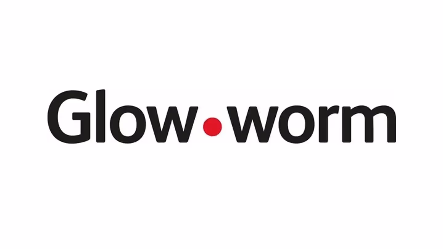 A banner of the Glow-worm brand