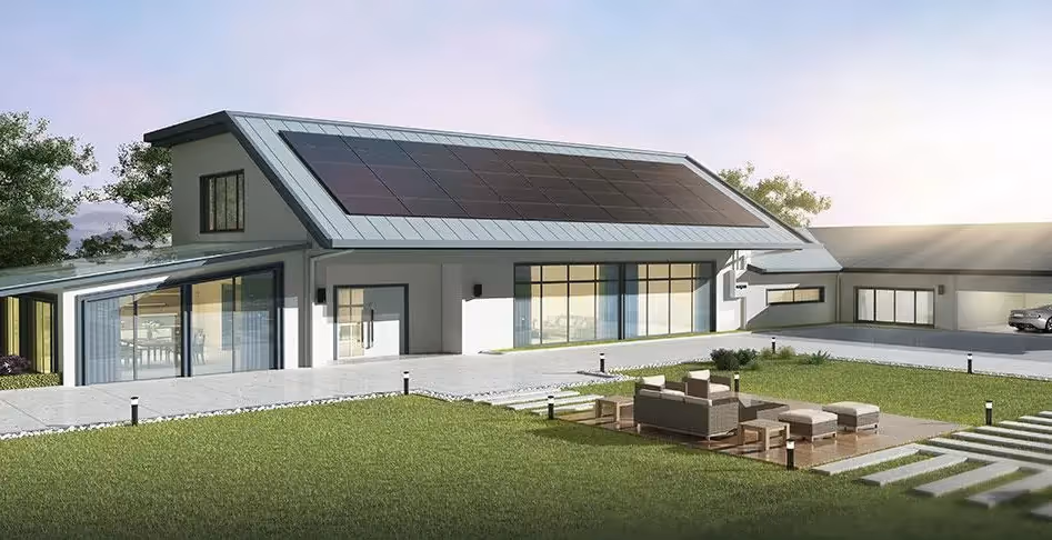 Trina Vertex S+ Solar Panels on a residential roof