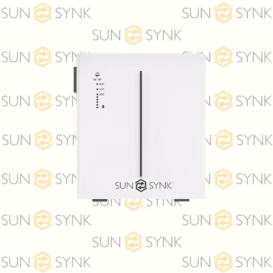 A picture of a Sunsynk battery