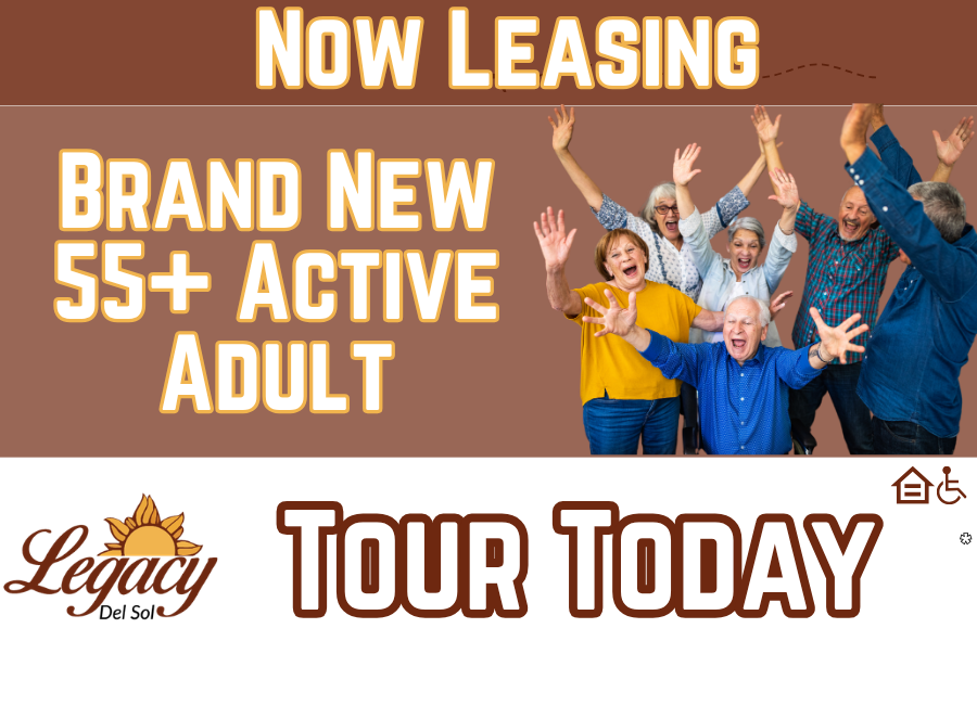 Brand New 55+ Active Adult