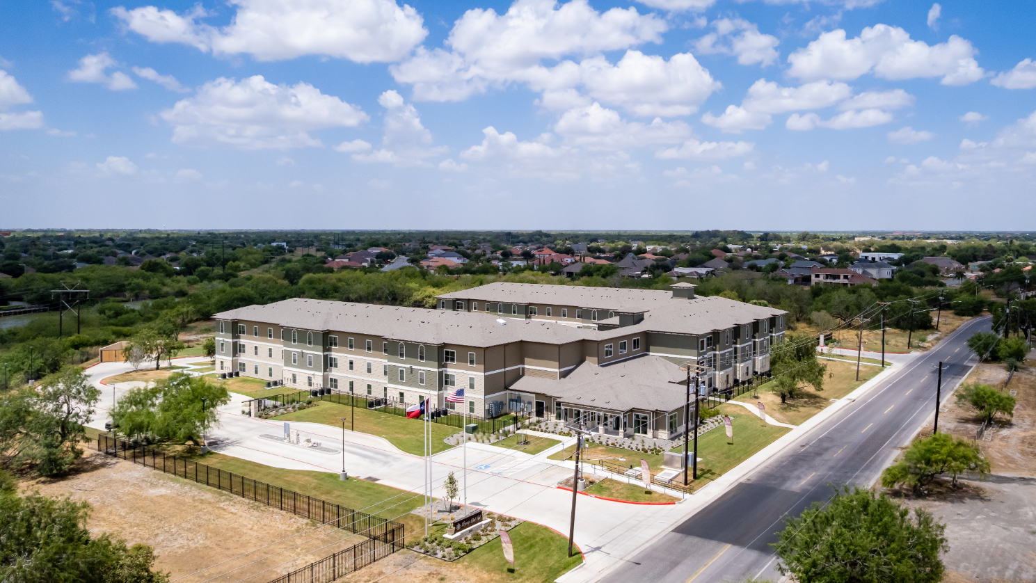 Exterior aerial view 