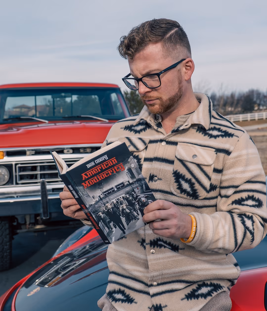 Ben Oberg reading his book American Mediocrity