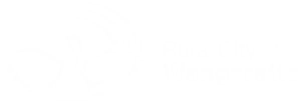 Logo showing a stylized abstract design next to the text 'Wangaratta Region'.