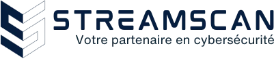 Logo de STREAMSCAN avec le slogan '100% pensé pour optimiser'.