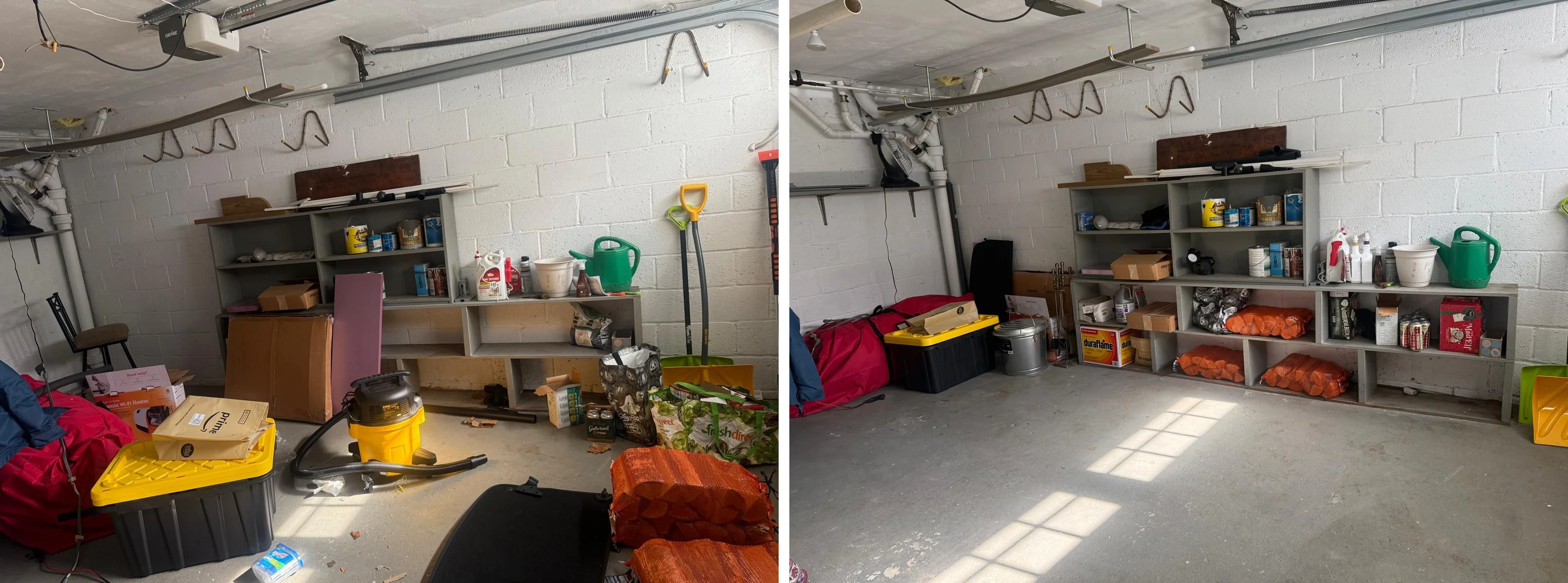 Before and after house cleaning in Westfield NJ