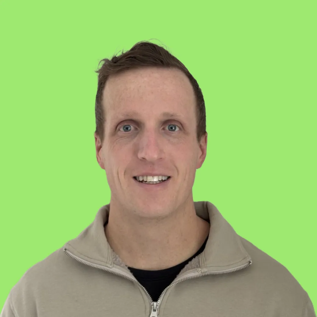 A headshot of Chris Forrest, the Ads Director for Fractional Creative.