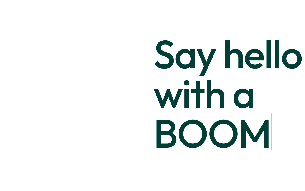 An example of the Fractional TypeWriter Kit showing a sentence with one word being added to the bottom.