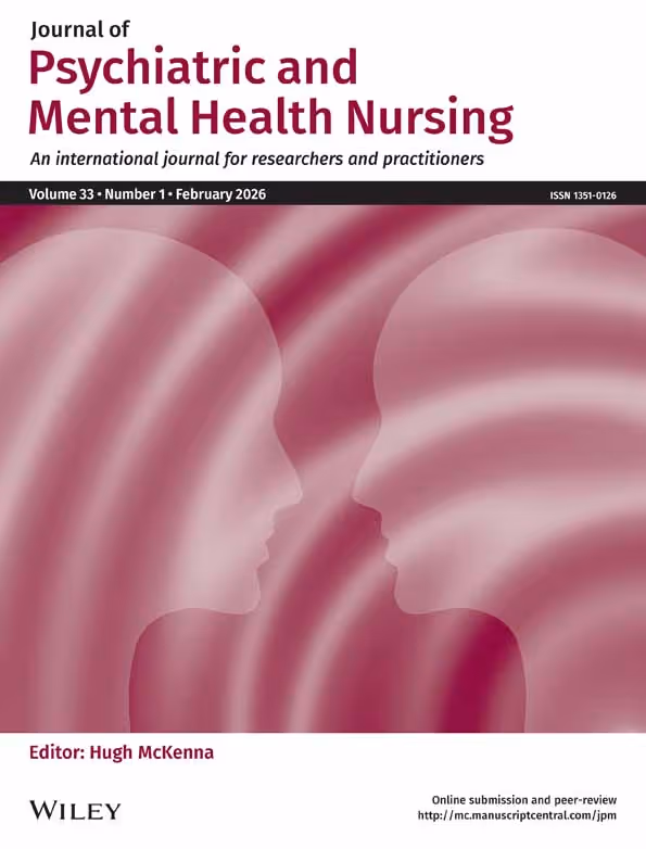 Journal cover related to storytelling and mental health research