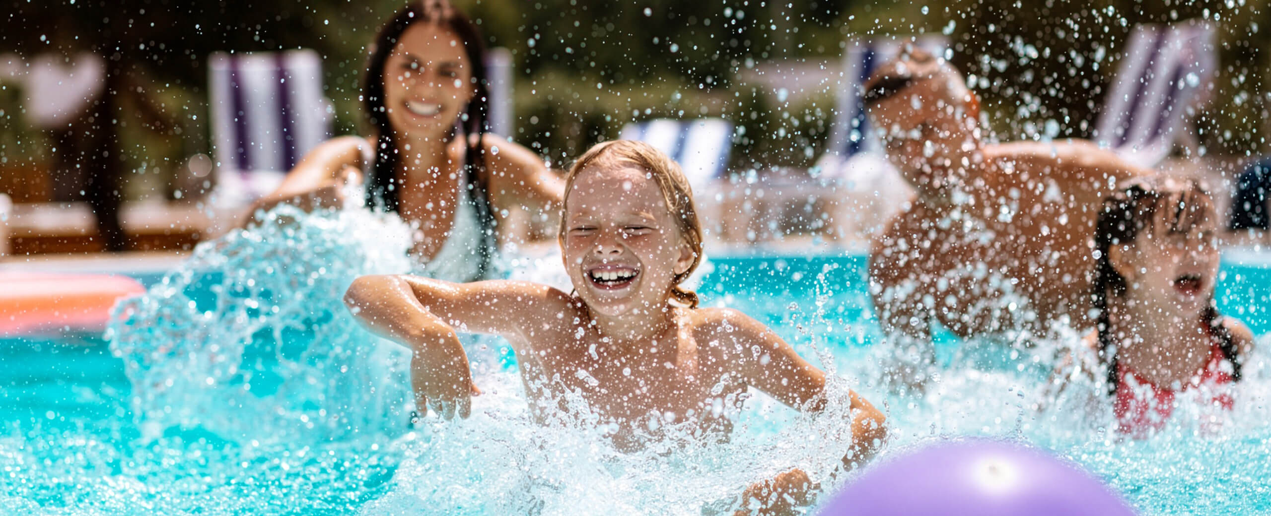 Family fun in new Masterbuilt Pool 
