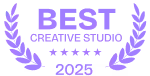 Best Creative Studio Award Badge