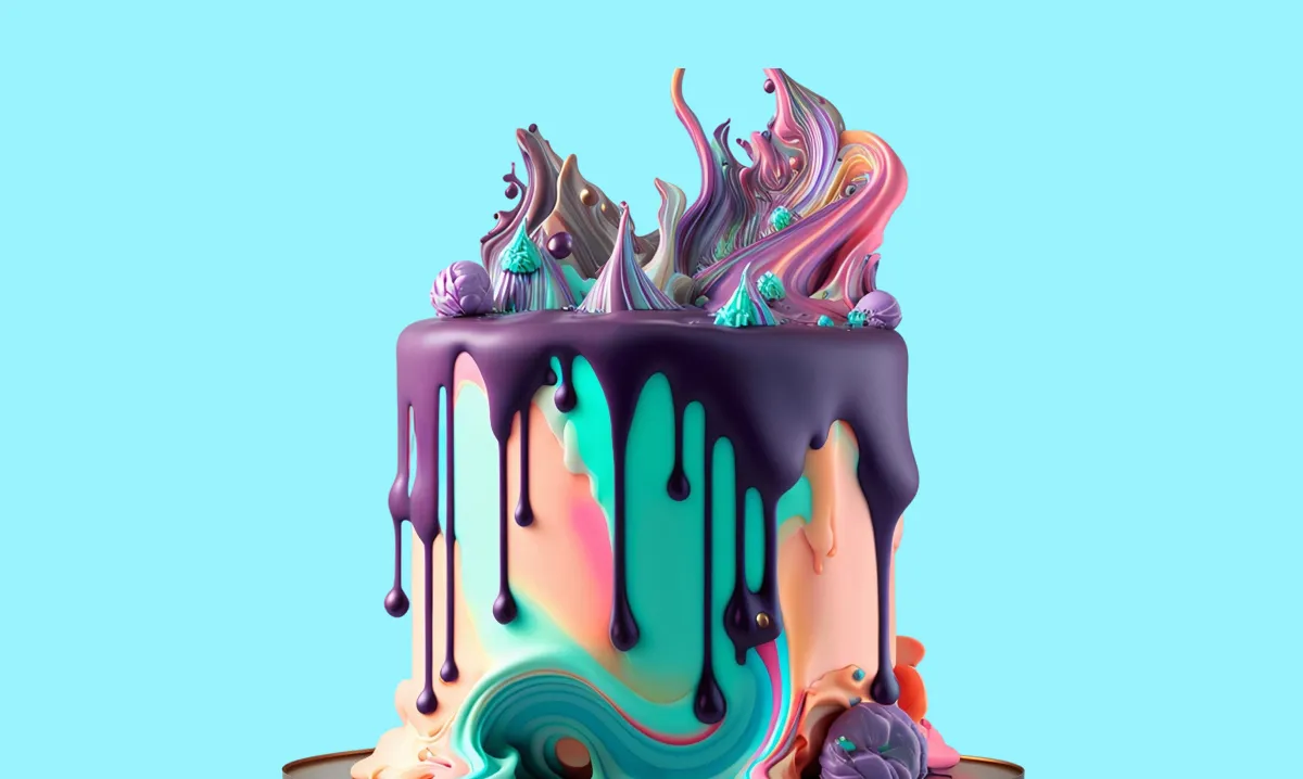 Creative Cake Mockup