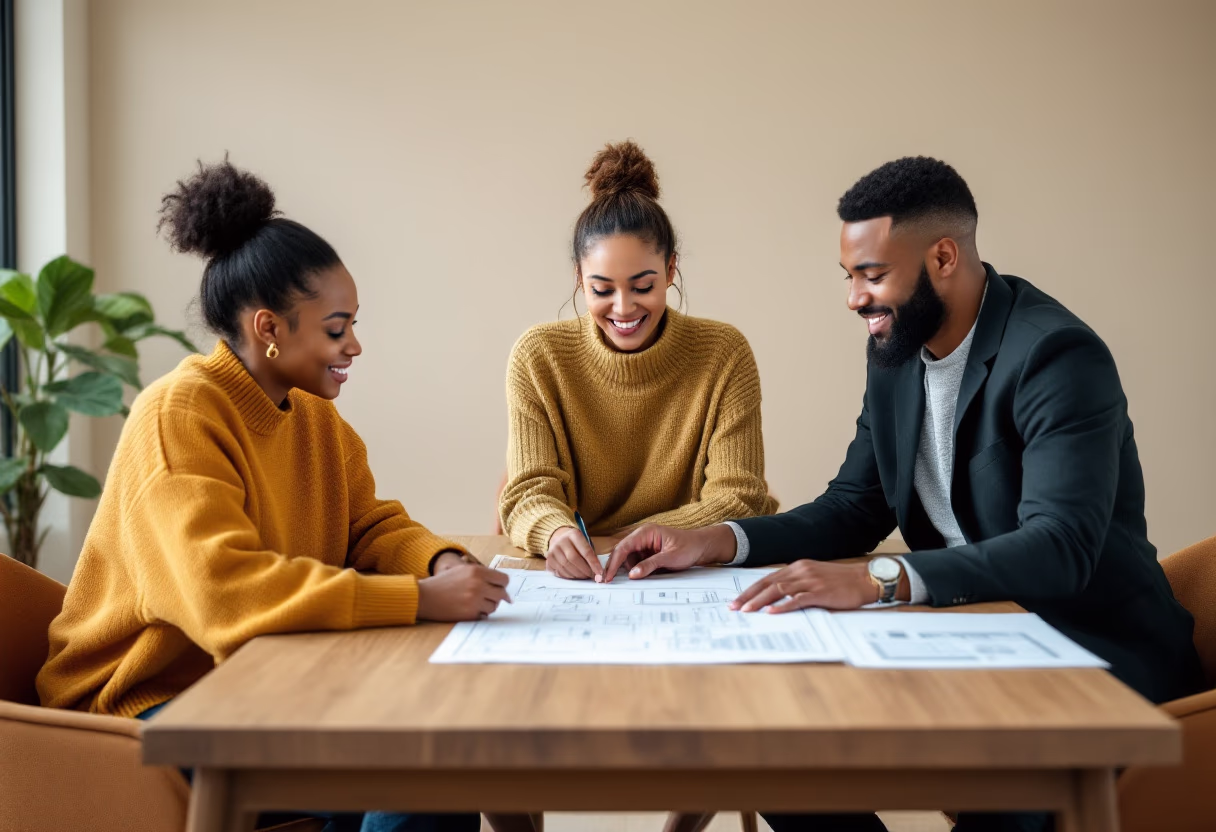 planning session for a cemetery & funeral home