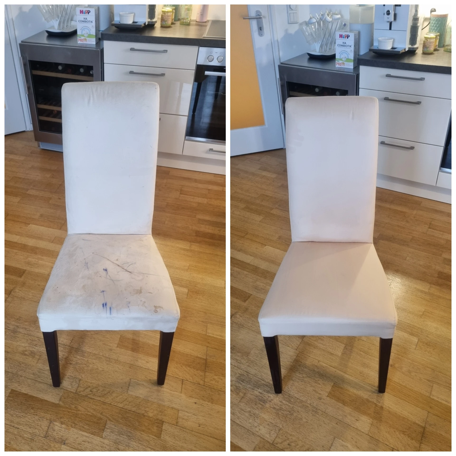 Stuhlreinigung in München für Polsterstühle im Esszimmer