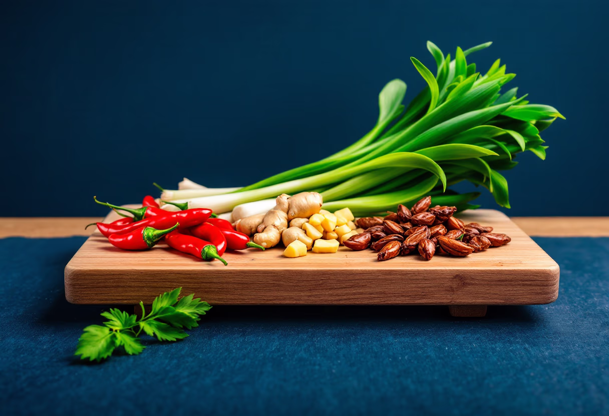 image of fresh ingredients (for a chinese restaurant)