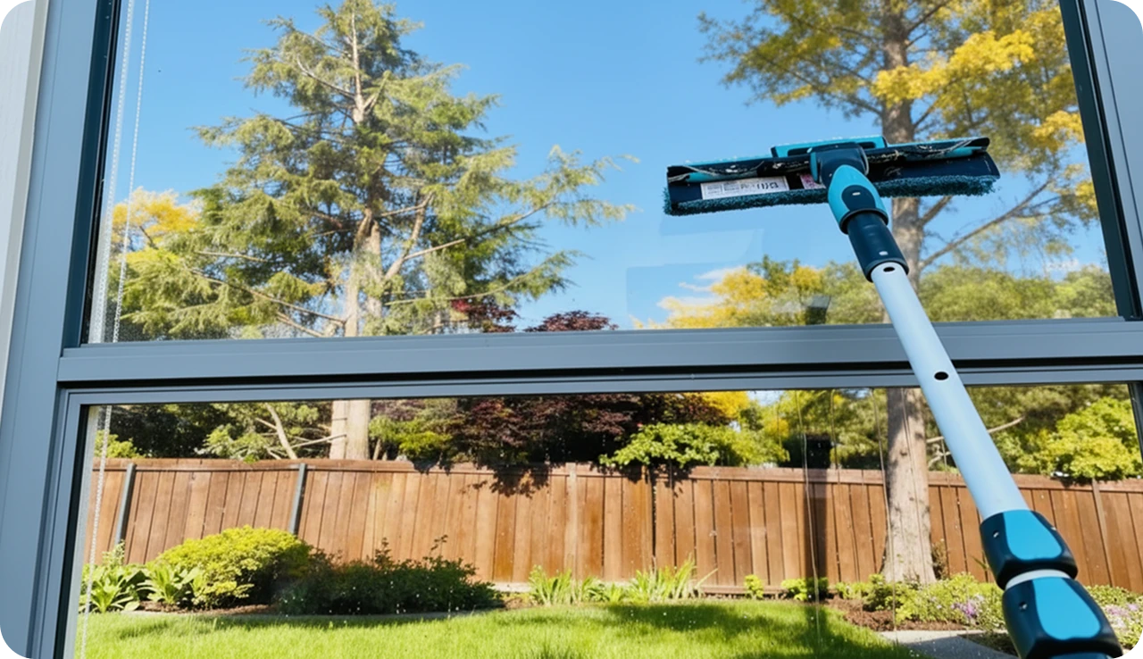 Our window cleaning service covers more than just glass.