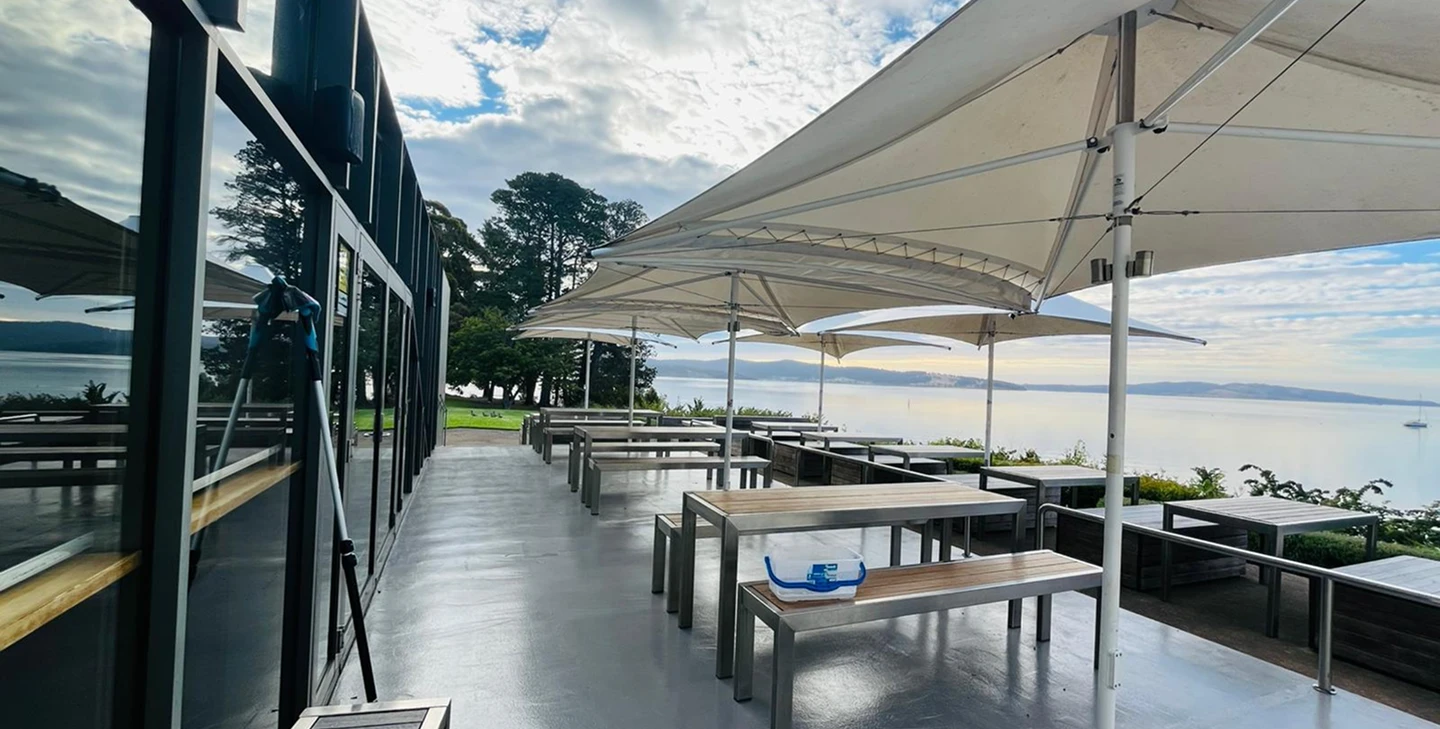 Professional window cleaning service in Hobart