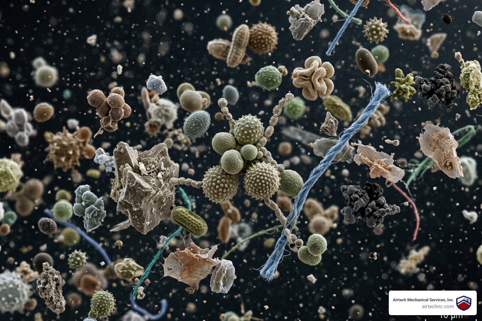 microscopic view of particulate matter and common indoor pollutants - how testing leads to better air quality solutions microscopic view of particulate matter and common indoor pollutants - how testing leads to better air quality solutions