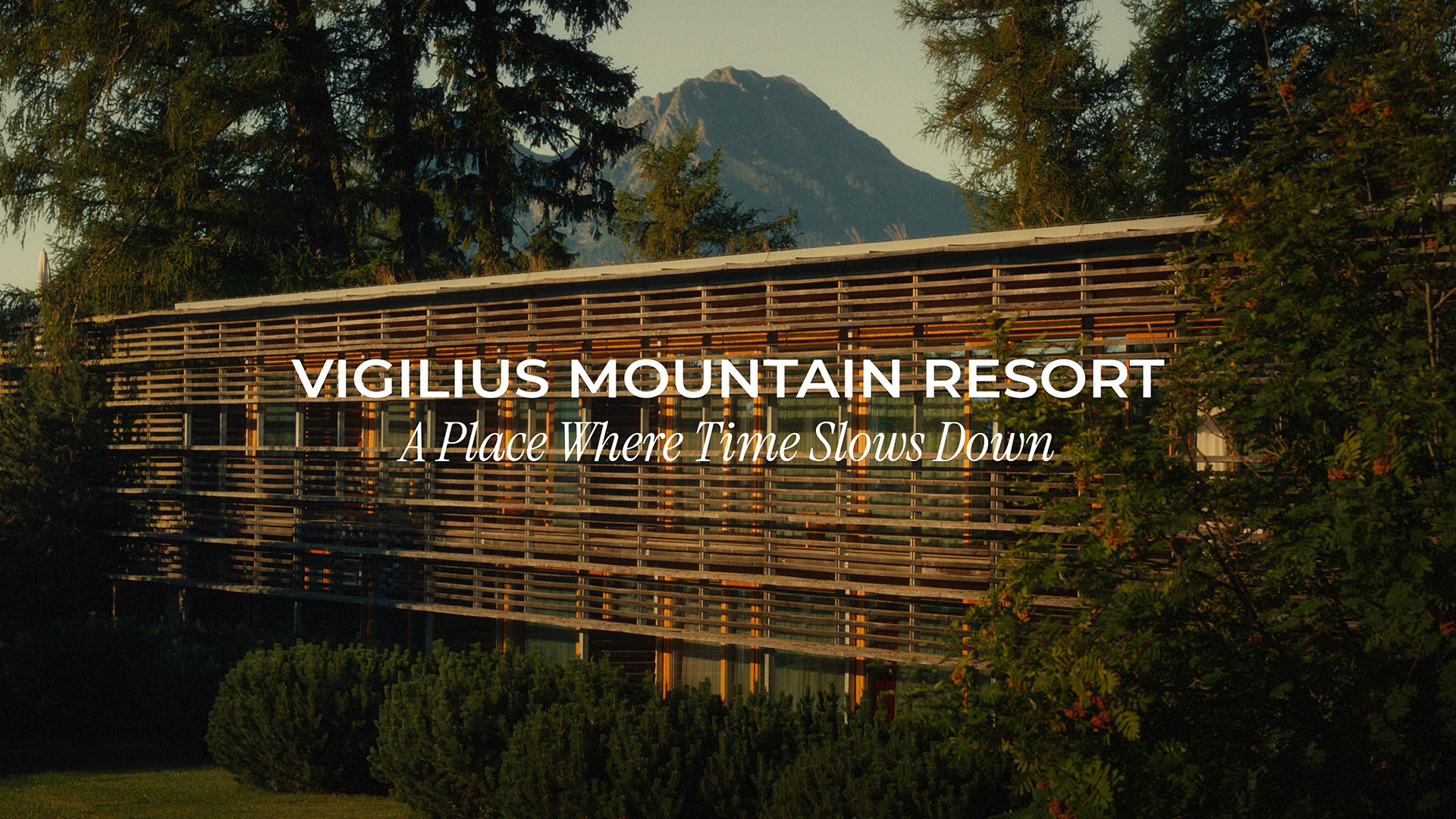 Vigilius Mountain Resort | A Place Where Time Slows Down | Somehow Studios