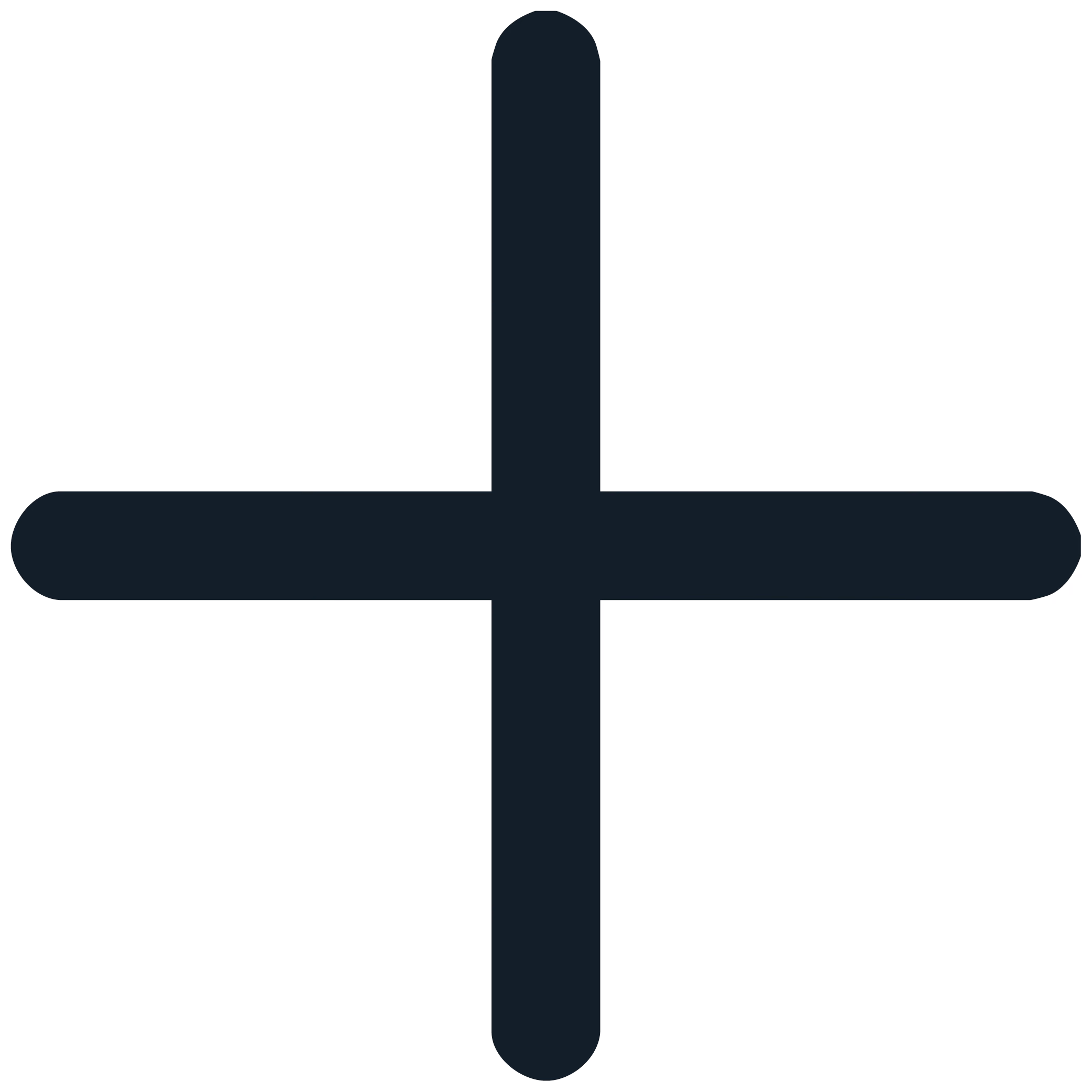 Blaues Kreuz Icon