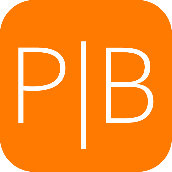 Plan|Bar Logo Signet in orange