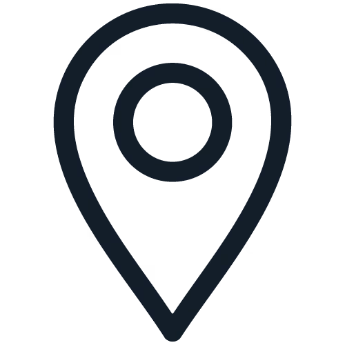 Symbol einer Standortmarkierung oder eines Pins auf einer Karte - Icon