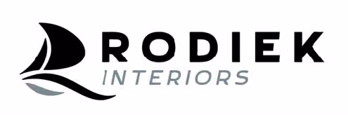 Logo von Rodiek in schwarz-weiß
