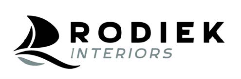 Logo von Rodiek in schwarz-weiß