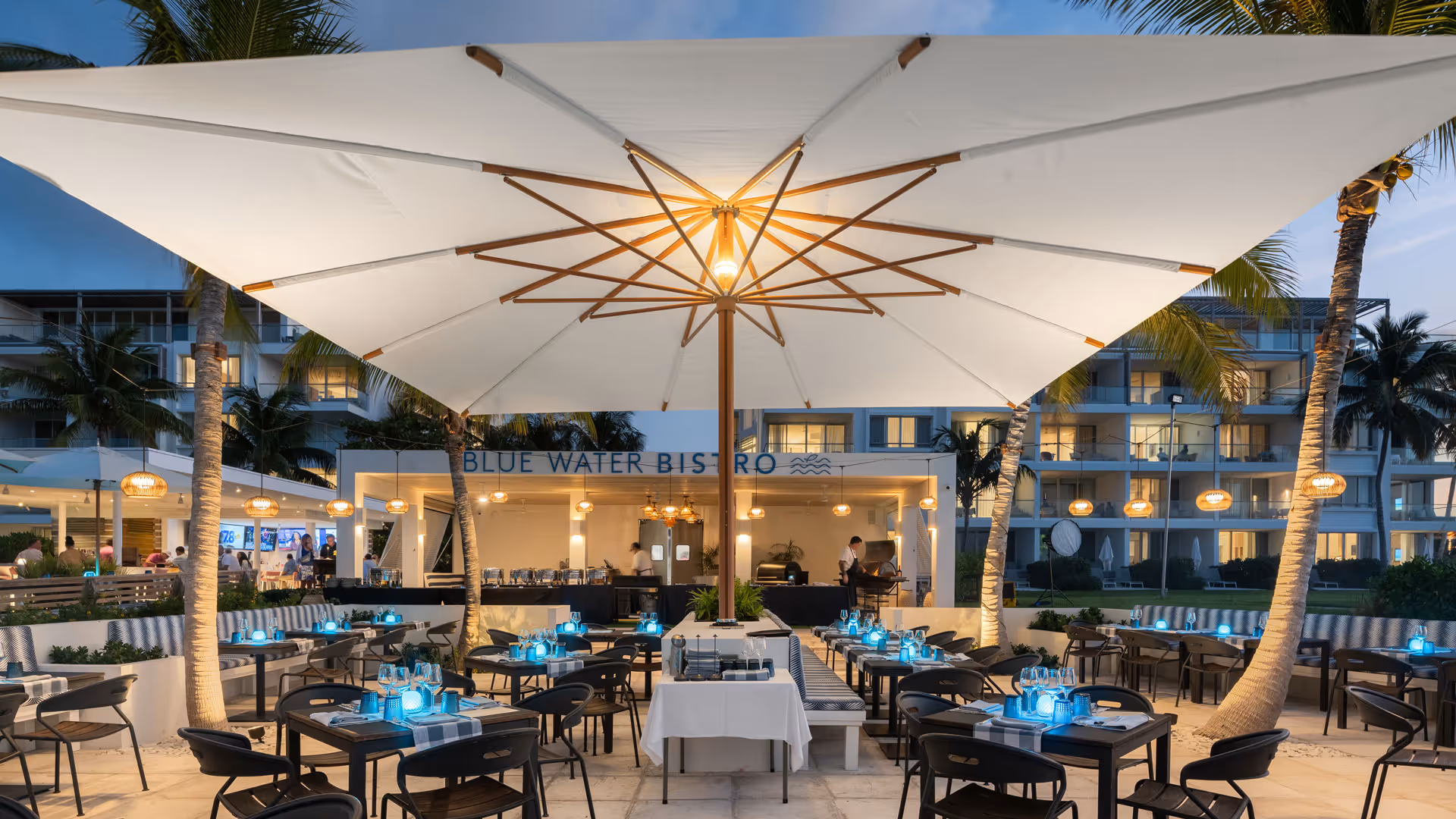 Island Dining in Grace Bay West: Discover Blue Water Bistro