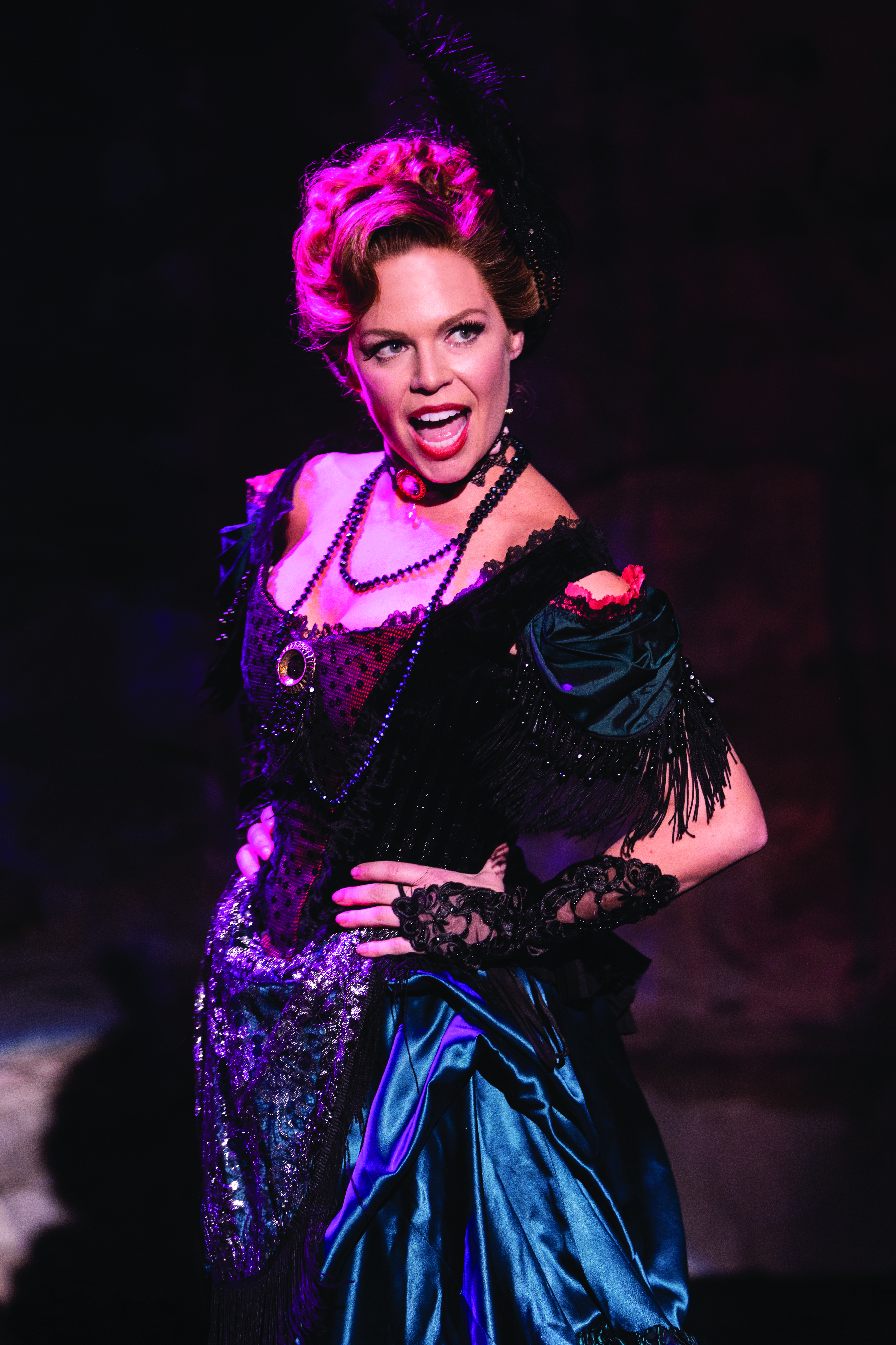crystal mosser anderson in gun and powder at signature theatre