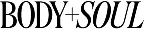 Logo of BODY + SOUL in bold, stylized font, emphasizing health and wellness themes.
