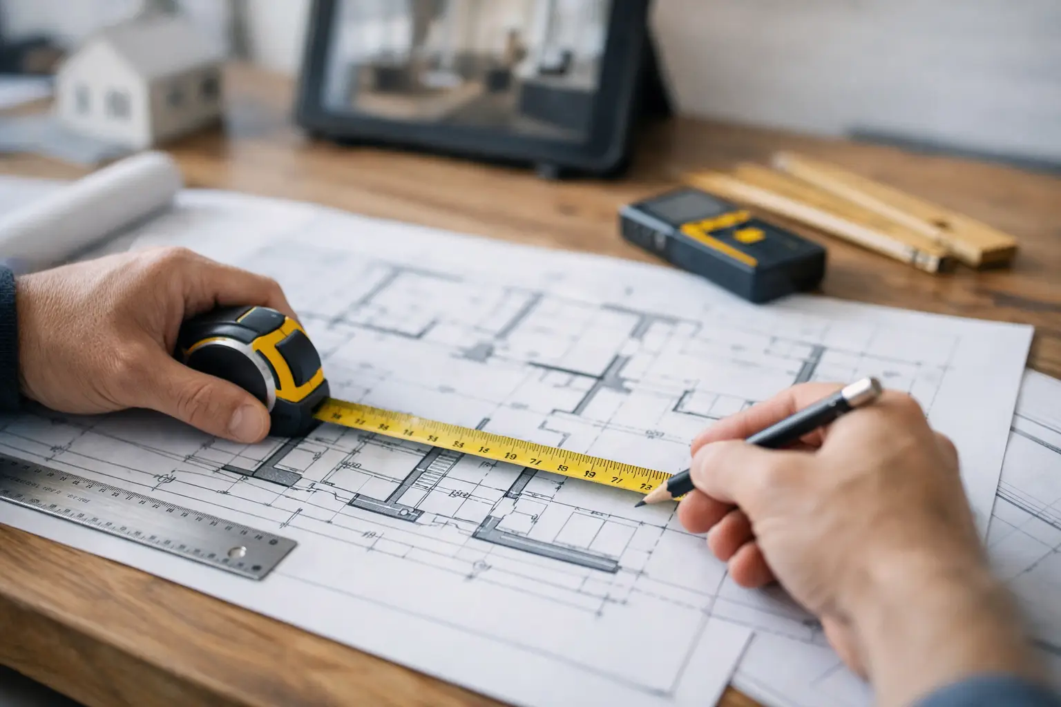 Aufmaß Bestandsimmobilie erstellen lassen