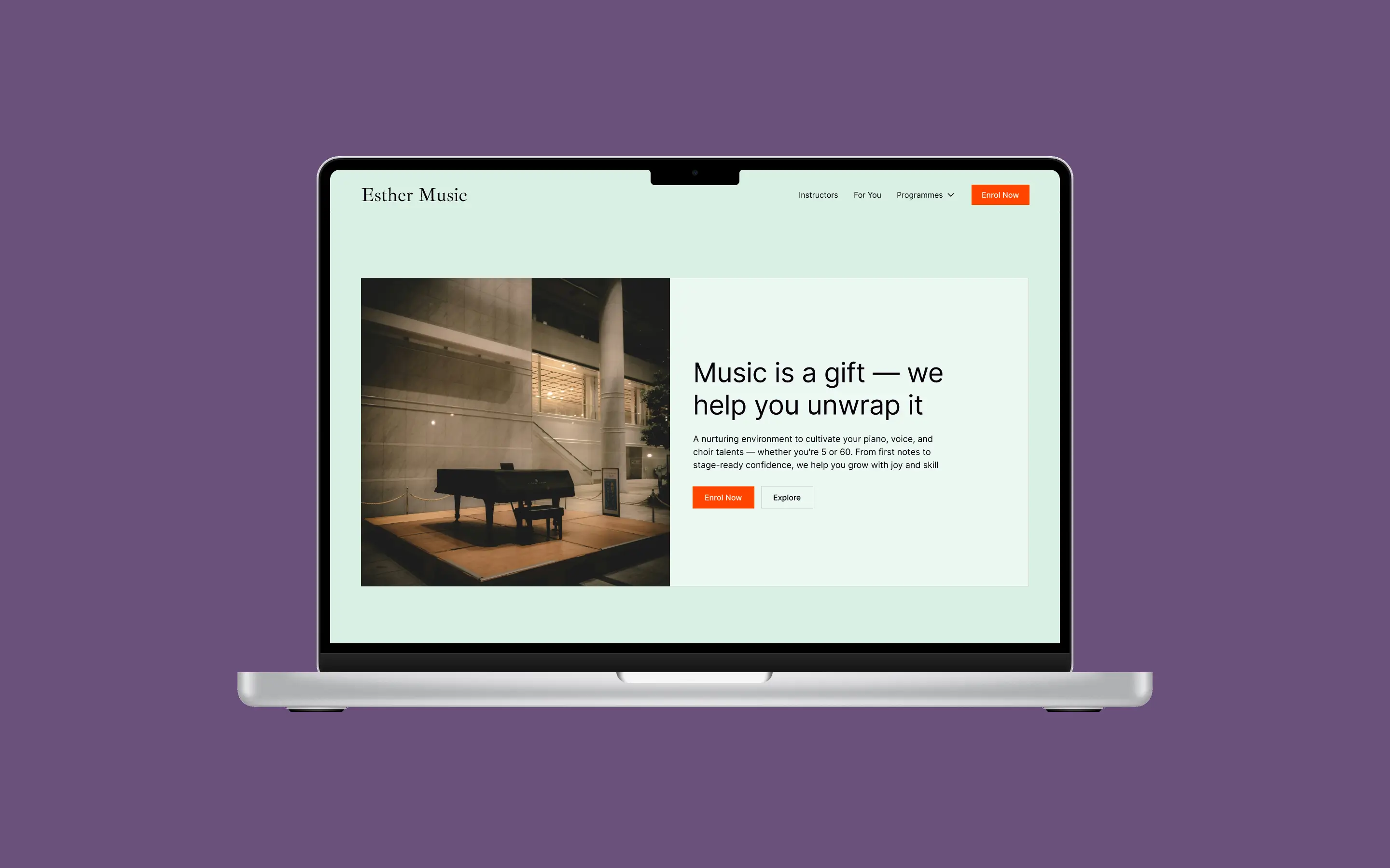 Showcase for Esther Music