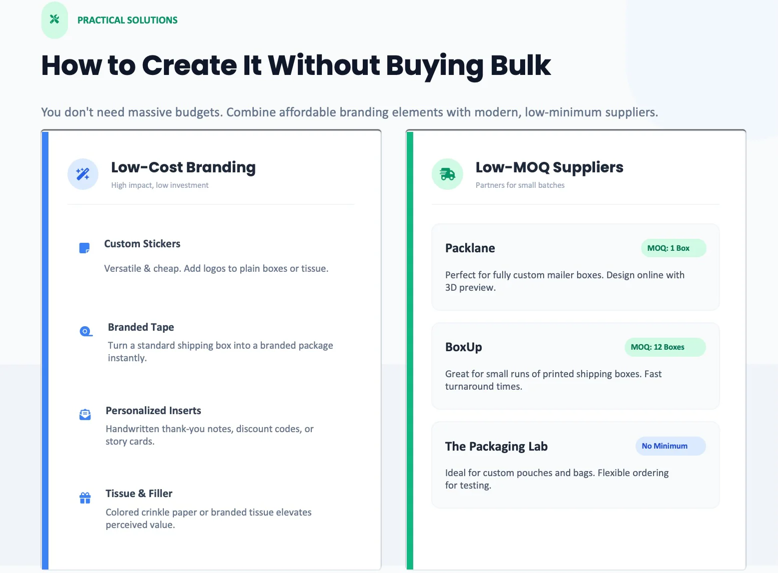 how to create unboxing experience