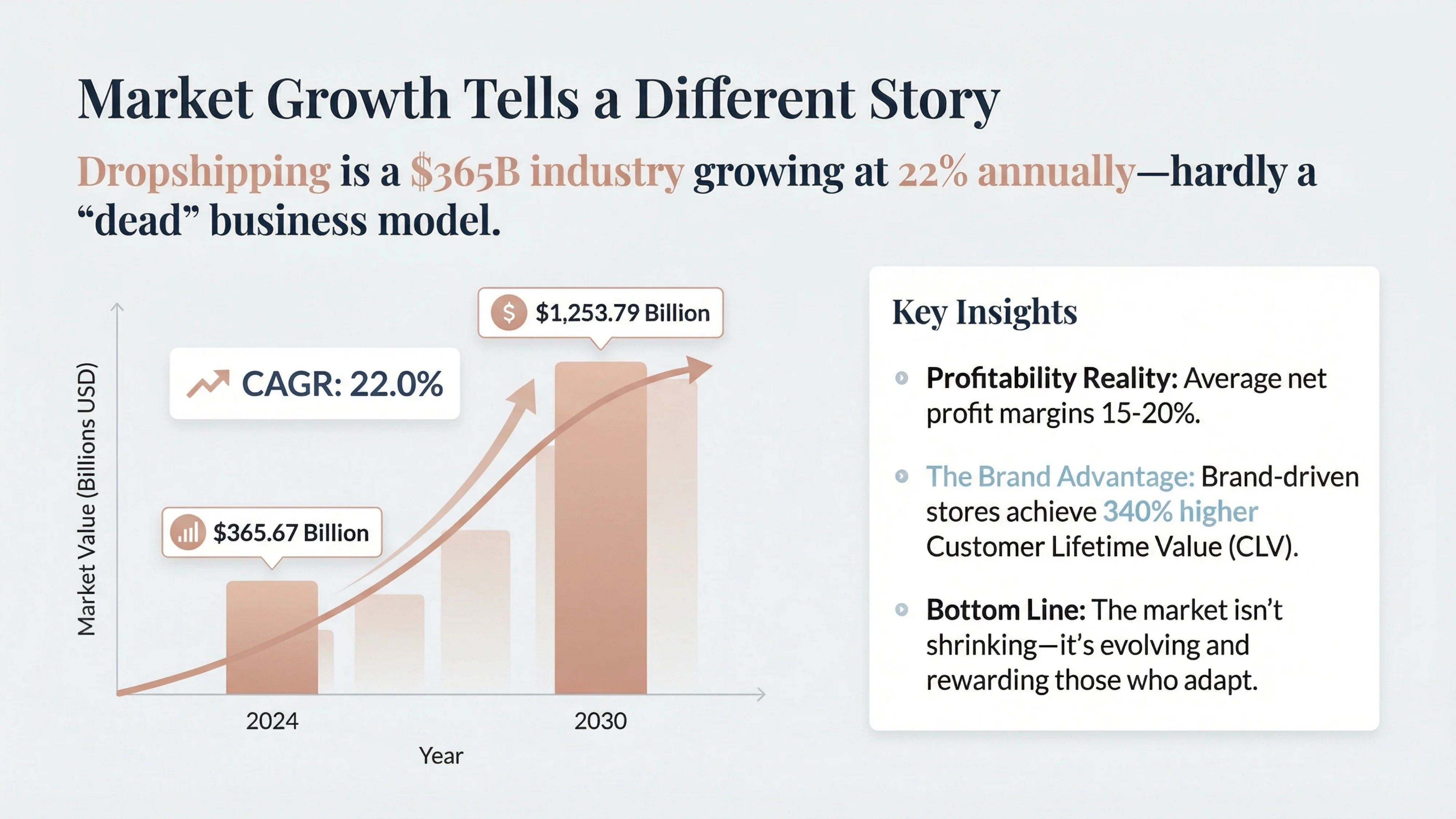 dropshipping market size