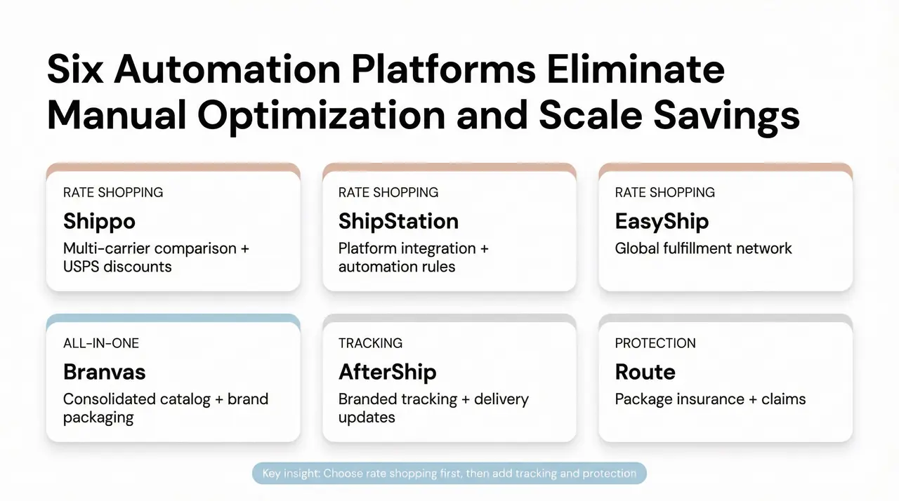 Tools & Apps to Automate Shipping Cost Optimization