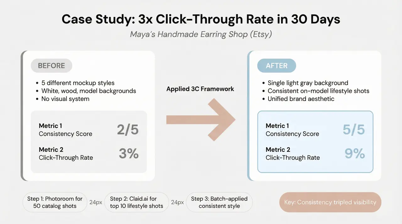 Worked Example: Maya's Handmade Earring Shop