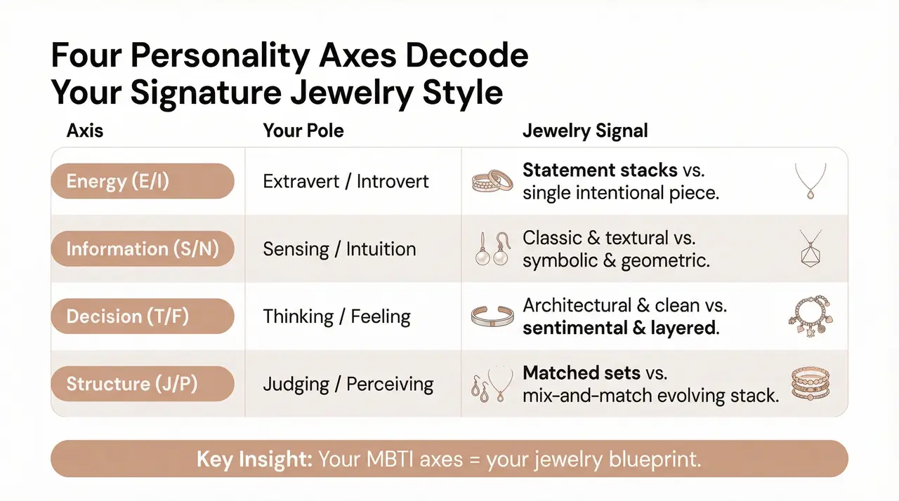 The Branvas Personality-Jewelry Alignment Framework™ (4-Axis Style Decoder)