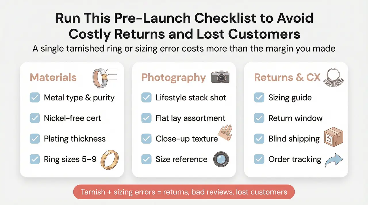 Fulfillment and Quality Checklist
