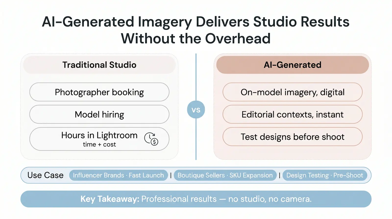 The AI Alternative: Generate Professional Jewelry Photos Without a Studio