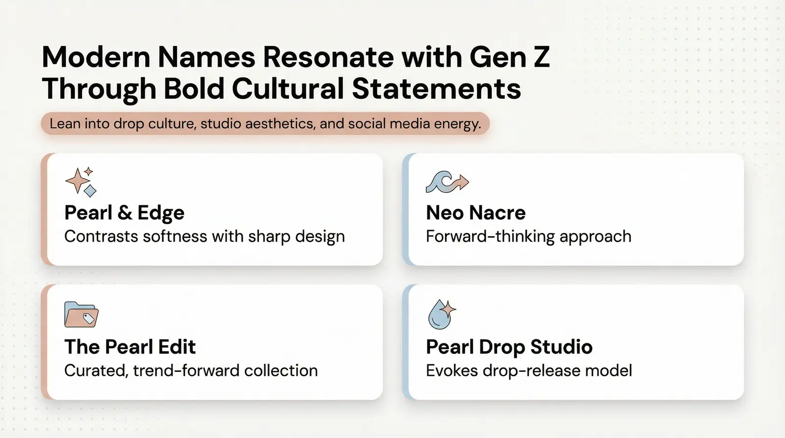 Modern & Trendy Pearl Jewelry Brand Name Ideas (with Meanings)