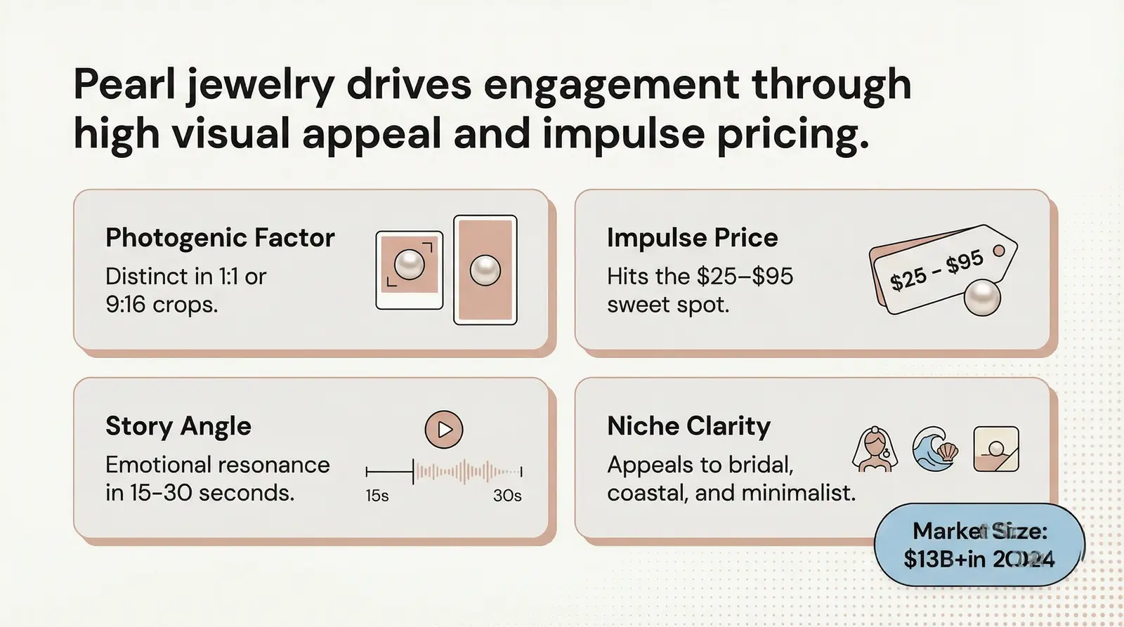 Why Pearl Jewelry Works for Instagram Sellers