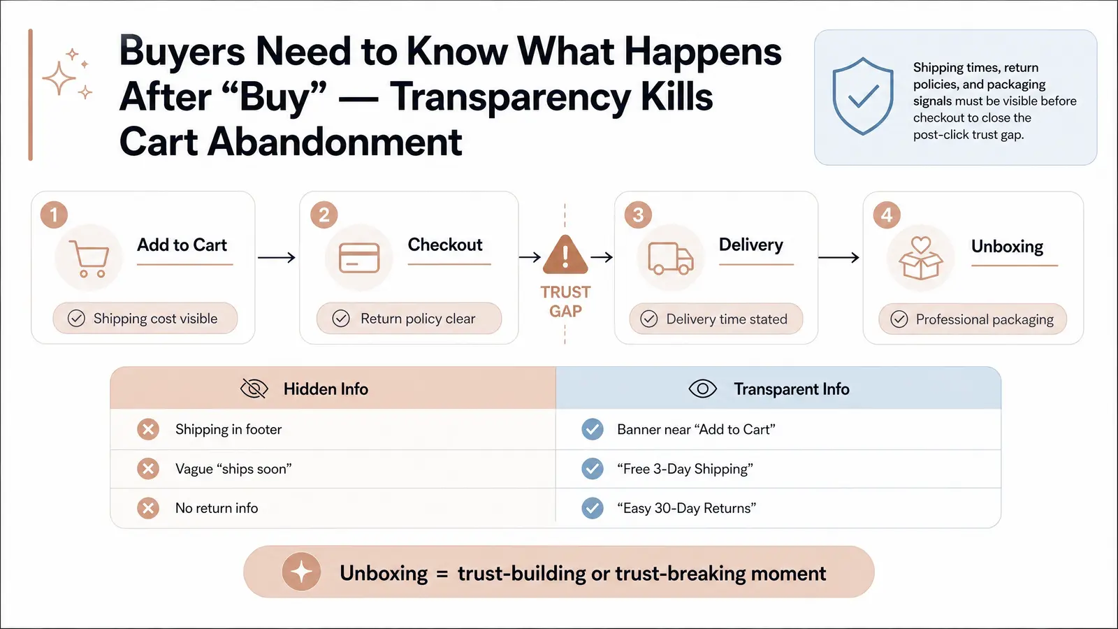 Expectation Setting — The Post-Click Trust Gap
