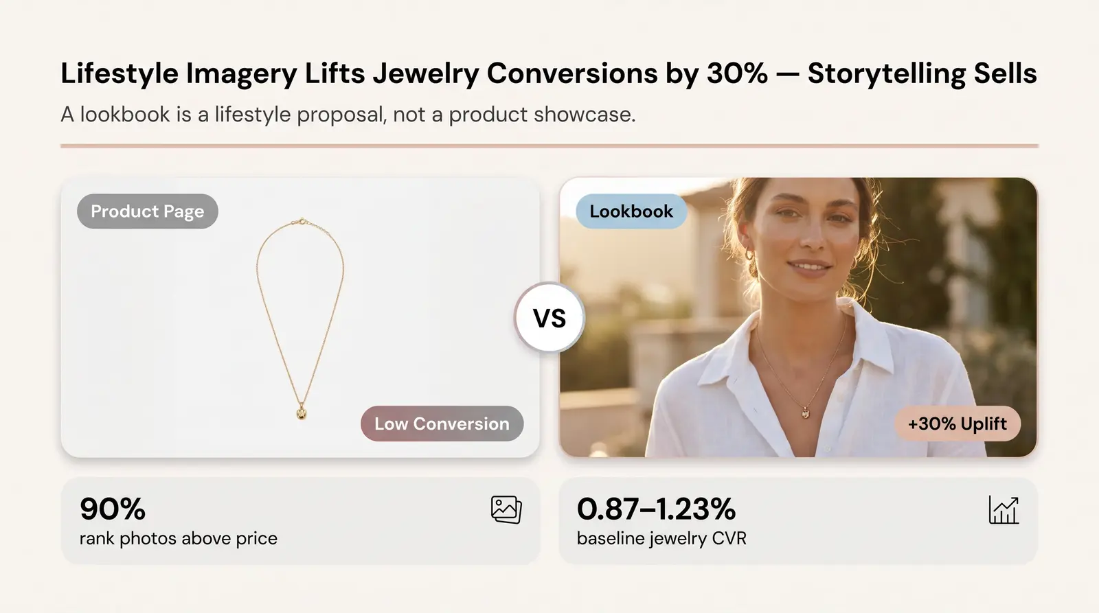 Why Jewelry Lookbooks Convert Better Than Product Pages Alone