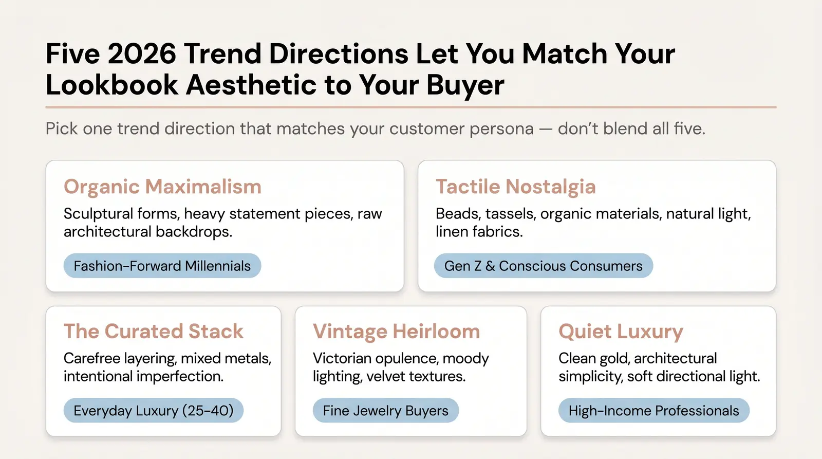 2026 Jewelry Styling Trends to Build Your Lookbook Around